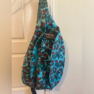 Kavu Red Rose Sling Rope backpack